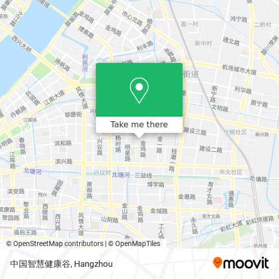 中国智慧健康谷 map