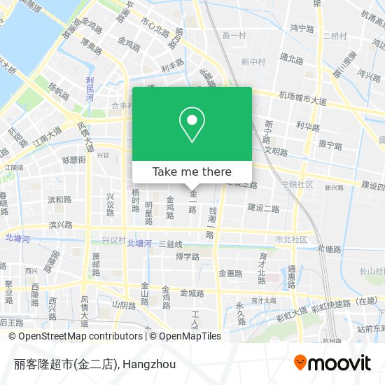 丽客隆超市(金二店) map