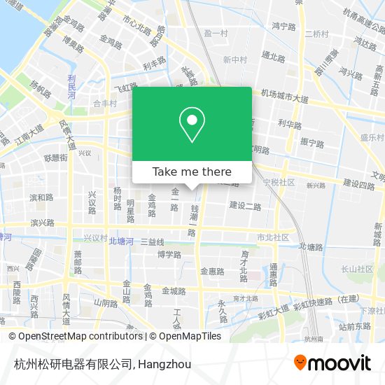 杭州松研电器有限公司 map