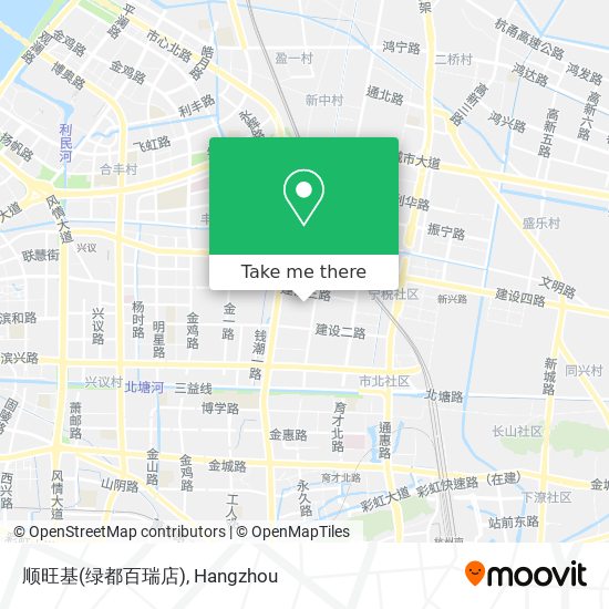 顺旺基(绿都百瑞店) map
