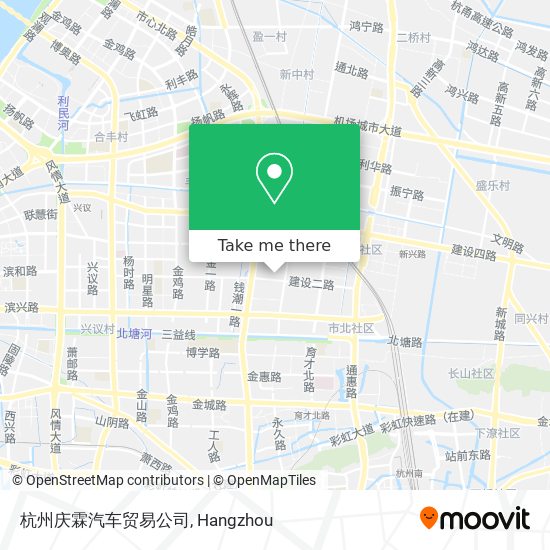 杭州庆霖汽车贸易公司 map
