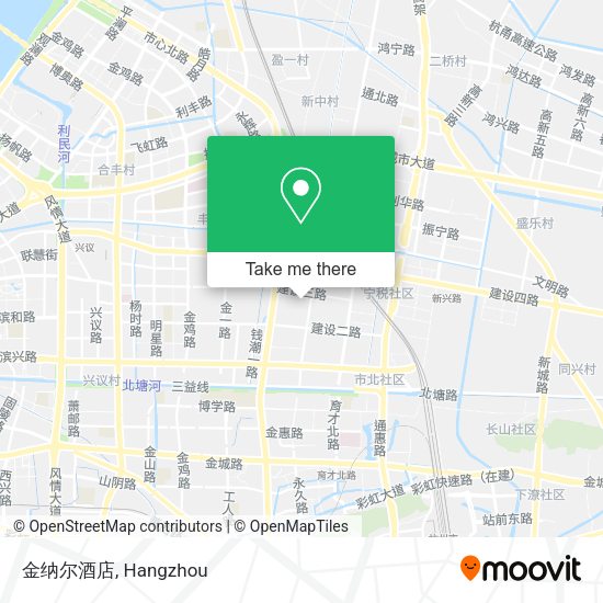 金纳尔酒店 map