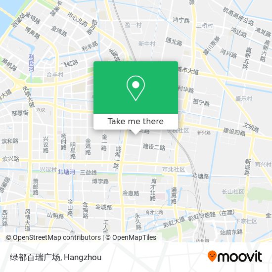 绿都百瑞广场 map