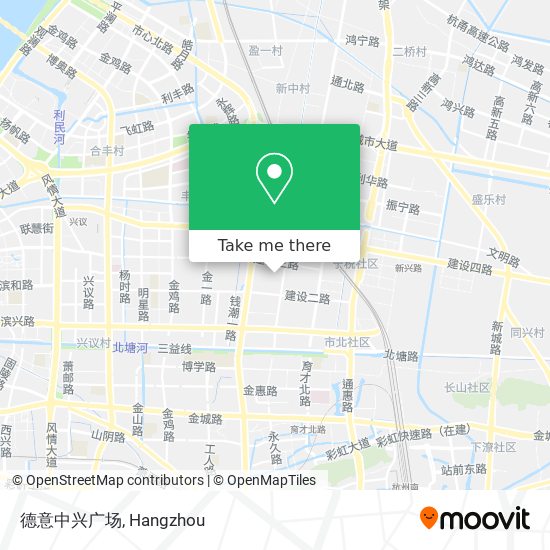 德意中兴广场 map