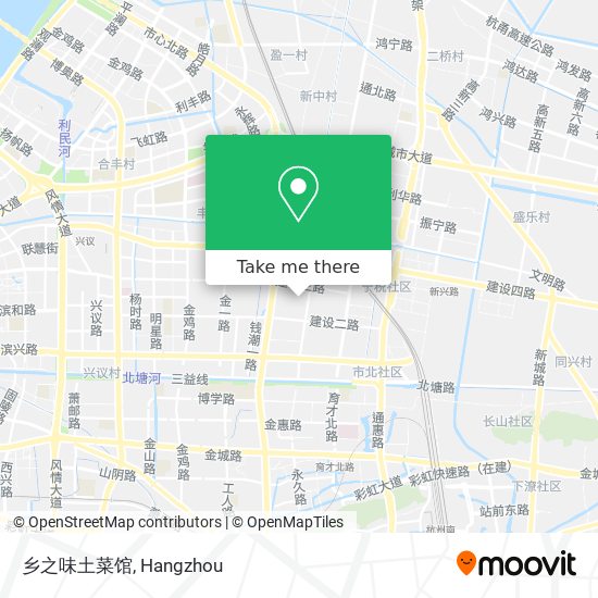 乡之味土菜馆 map