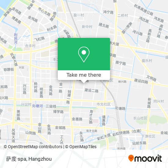 萨度·spa map
