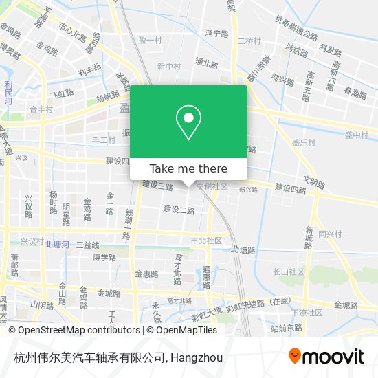 杭州伟尔美汽车轴承有限公司 map