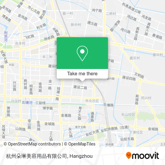 杭州朵琳美容用品有限公司 map