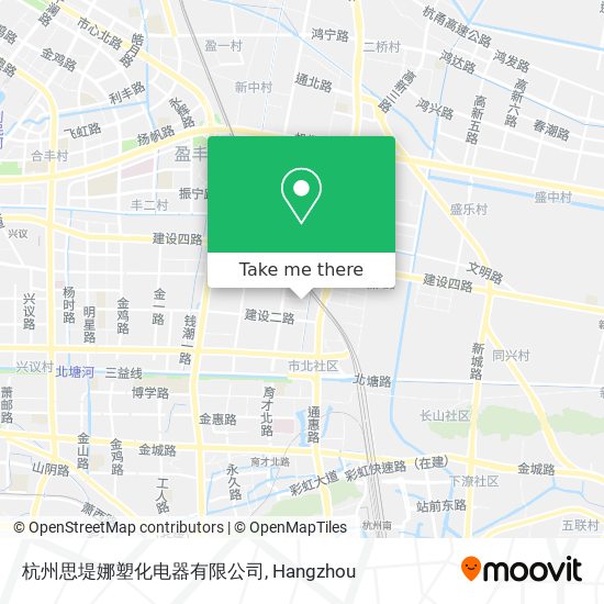 杭州思堤娜塑化电器有限公司 map