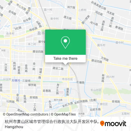 杭州市萧山区城市管理综合行政执法大队开发区中队 map