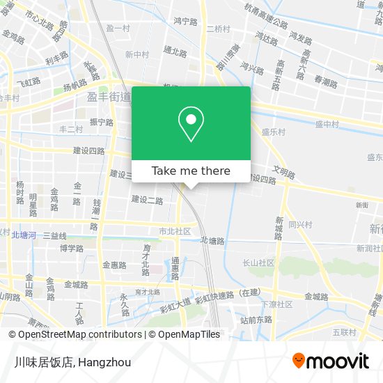 川味居饭店 map