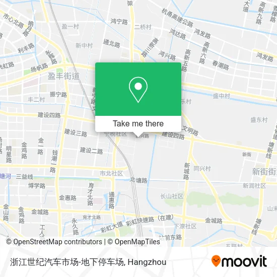 浙江世纪汽车市场-地下停车场 map