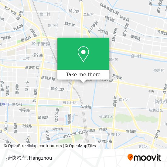 捷快汽车 map