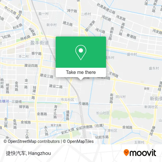 捷快汽车 map