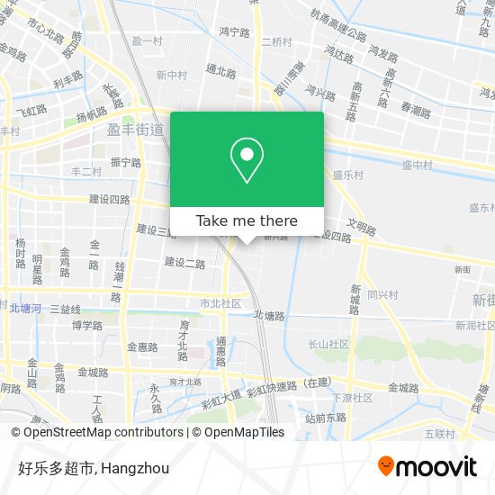 好乐多超市 map