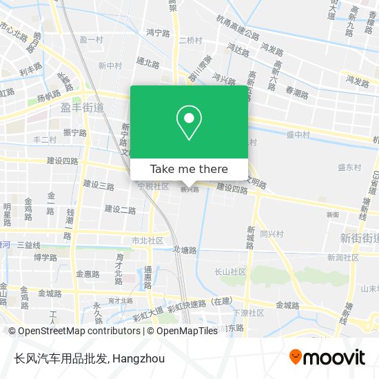 长风汽车用品批发 map