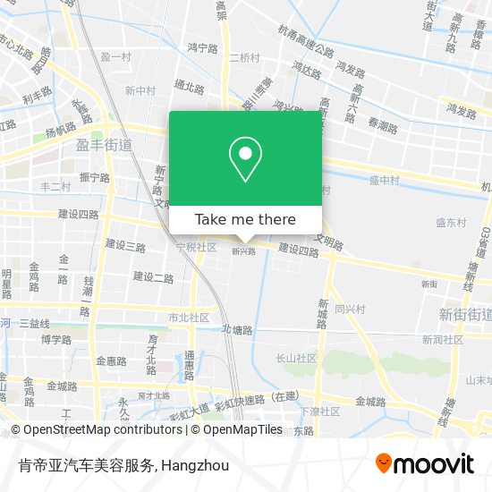 肯帝亚汽车美容服务 map