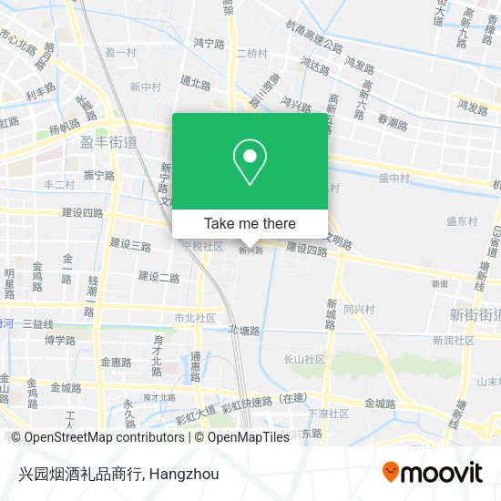 兴园烟酒礼品商行 map