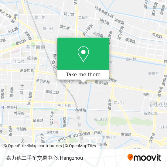 嘉力德二手车交易中心 map