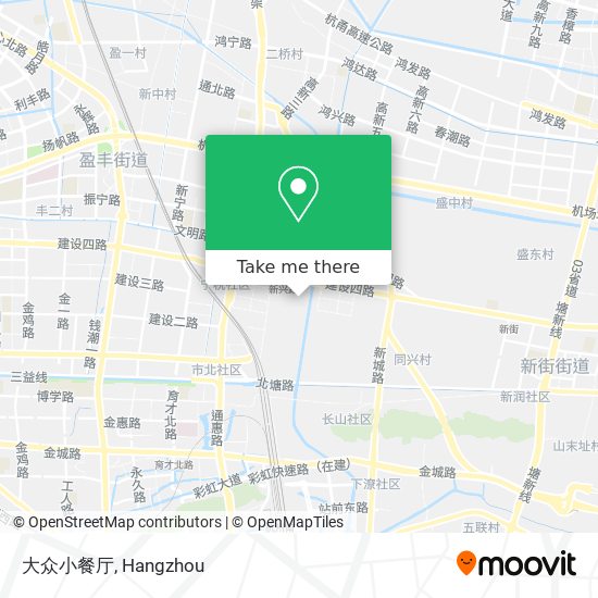 大众小餐厅 map