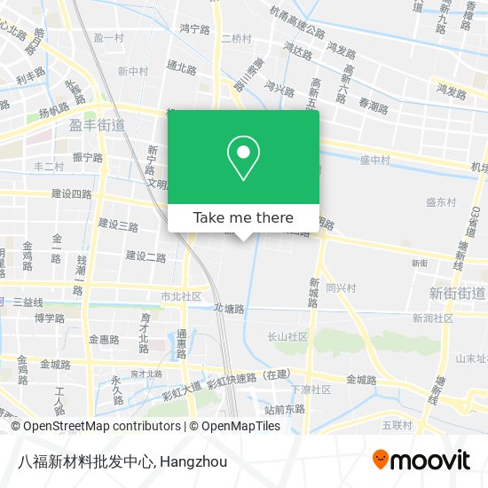 八福新材料批发中心 map
