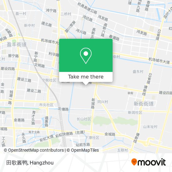 田歌酱鸭 map
