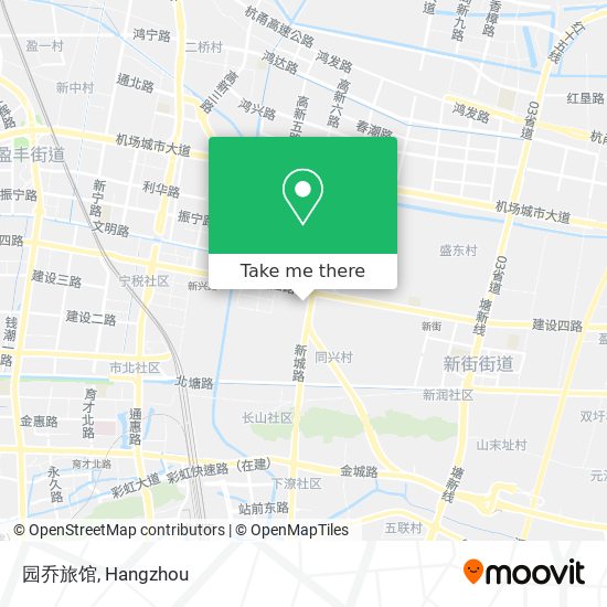 园乔旅馆 map