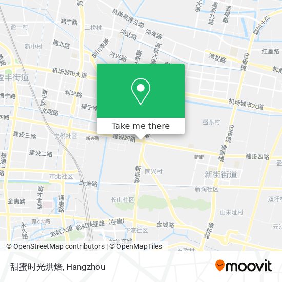 甜蜜时光烘焙 map
