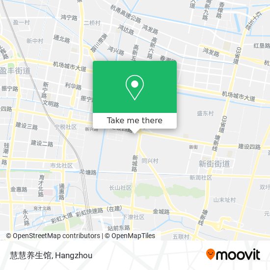 慧慧养生馆 map