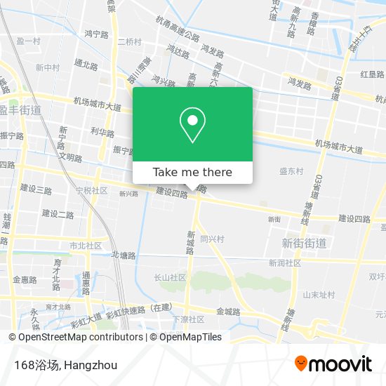 168浴场 map