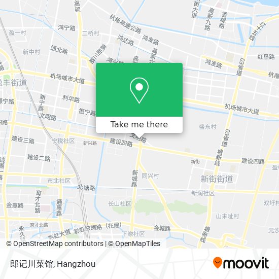 郎记川菜馆 map