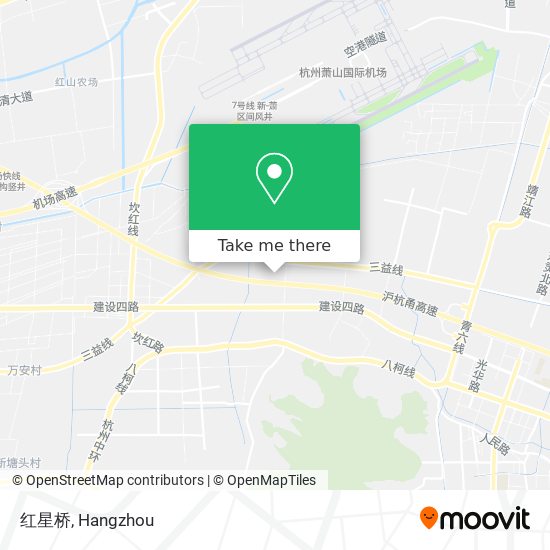 红星桥 map