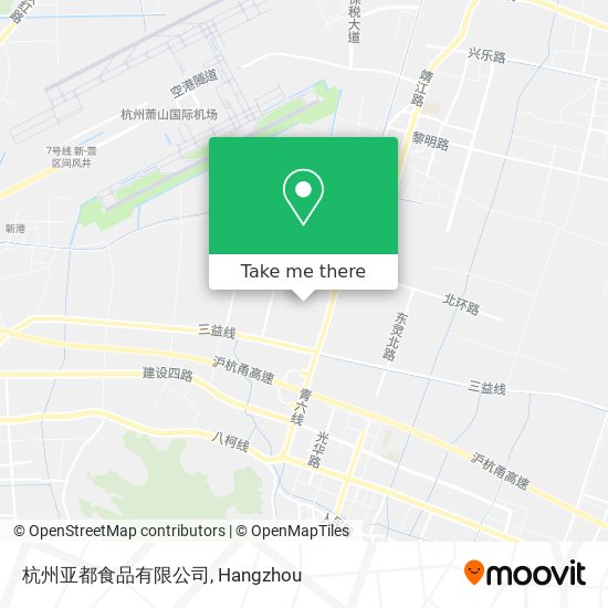 杭州亚都食品有限公司 map