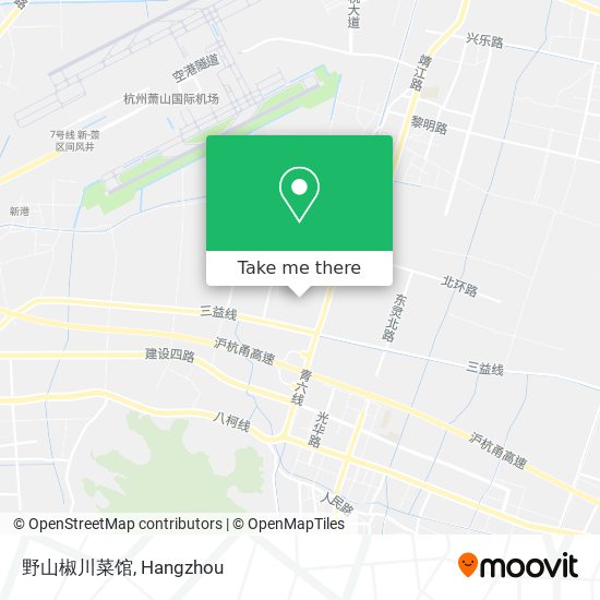 野山椒川菜馆 map