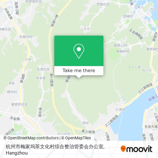 杭州市梅家坞茶文化村综合整治管委会办公室 map