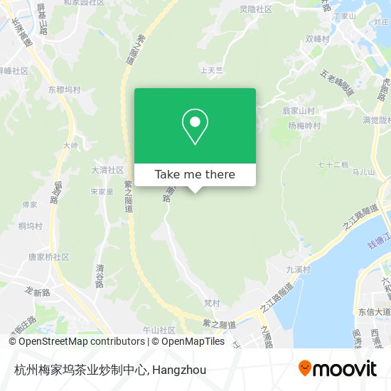 杭州梅家坞茶业炒制中心 map