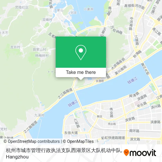 杭州市城市管理行政执法支队西湖景区大队机动中队 map