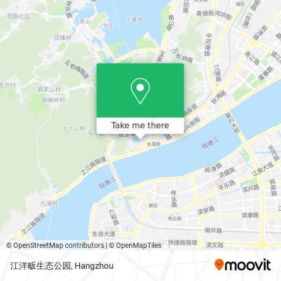 江洋畈生态公园 map