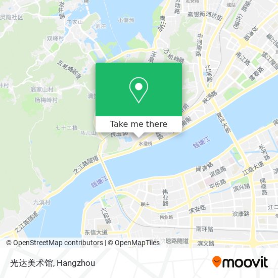 光达美术馆 map