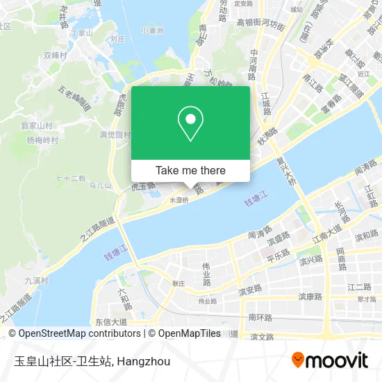 玉皇山社区-卫生站 map