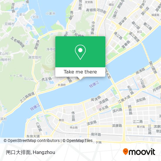 闸口大排面 map