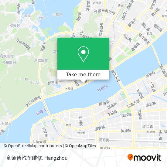 童师傅汽车维修 map