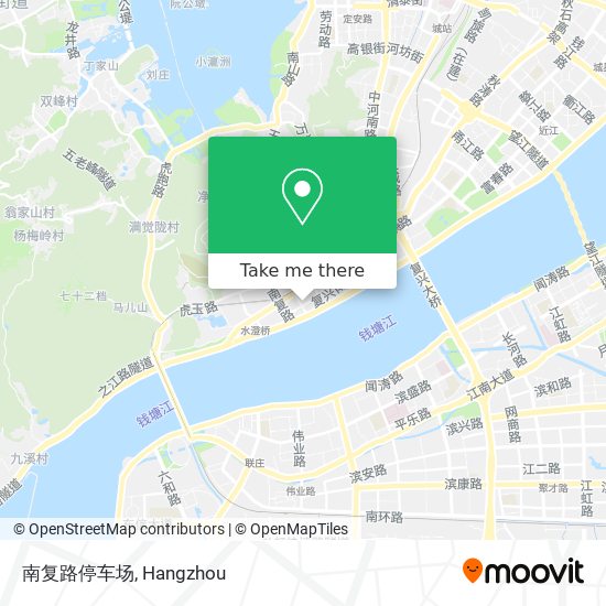 南复路停车场 map