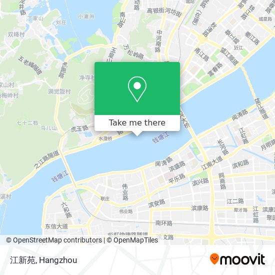 江新苑 map