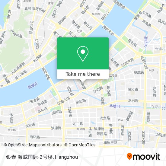 银泰·海威国际-2号楼 map