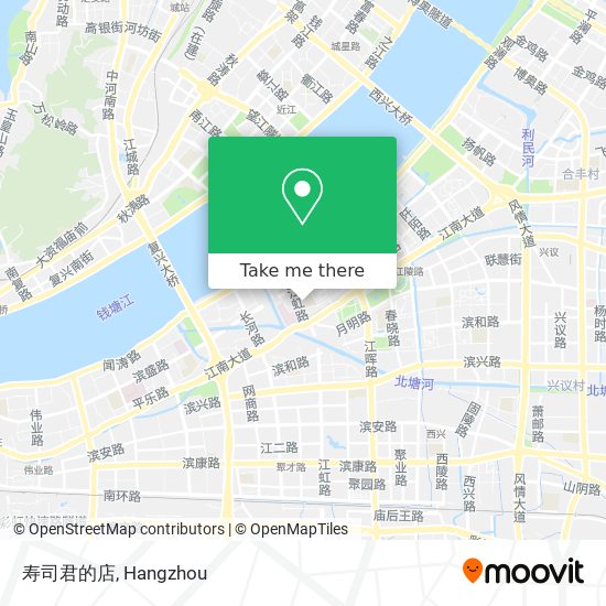寿司君的店 map
