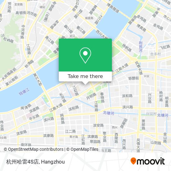 杭州哈雷4S店 map