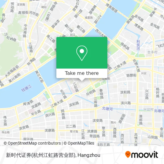 新时代证券(杭州江虹路营业部) map