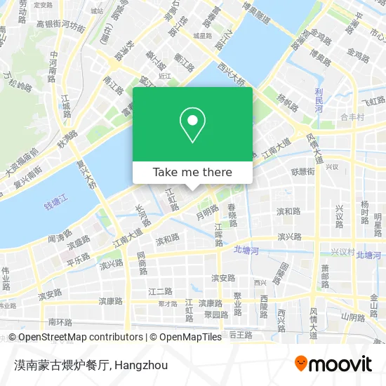 漠南蒙古煨炉餐厅 map