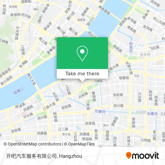 开吧汽车服务有限公司 map